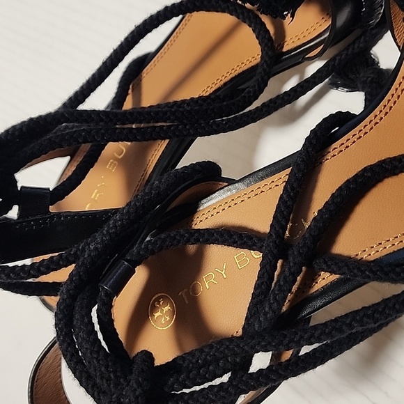 Tory Burch Rope Block Heel Sandals - Picture 6 of 13